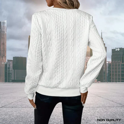 Non-Duality Zip-Up Sweater |