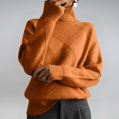 Clara | Luxe Cashmere Turtleneck Sweater