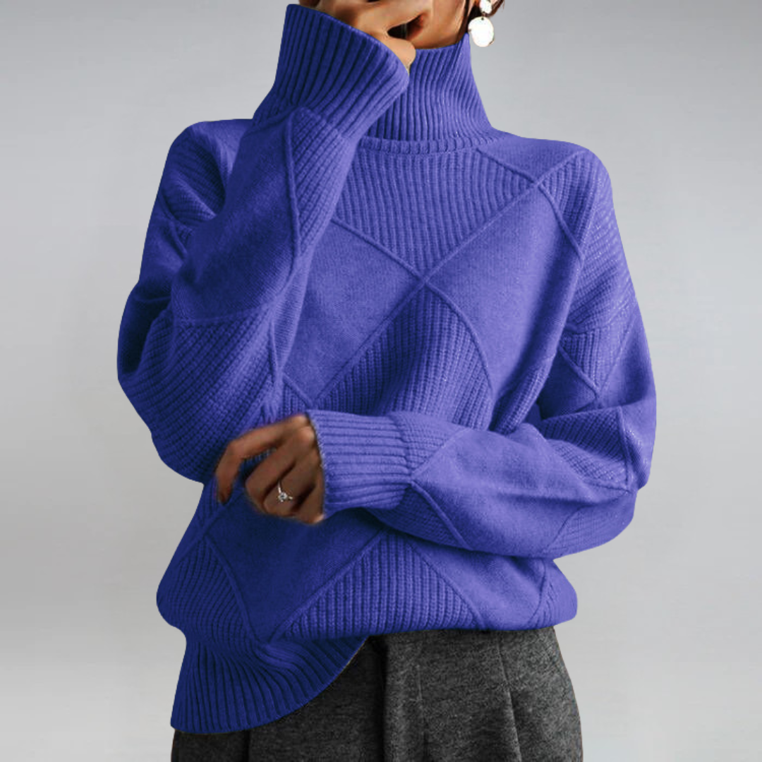 Clara | Luxe Cashmere Turtleneck Sweater