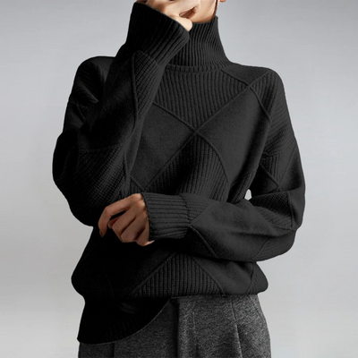 Clara | Luxe Cashmere Turtleneck Sweater