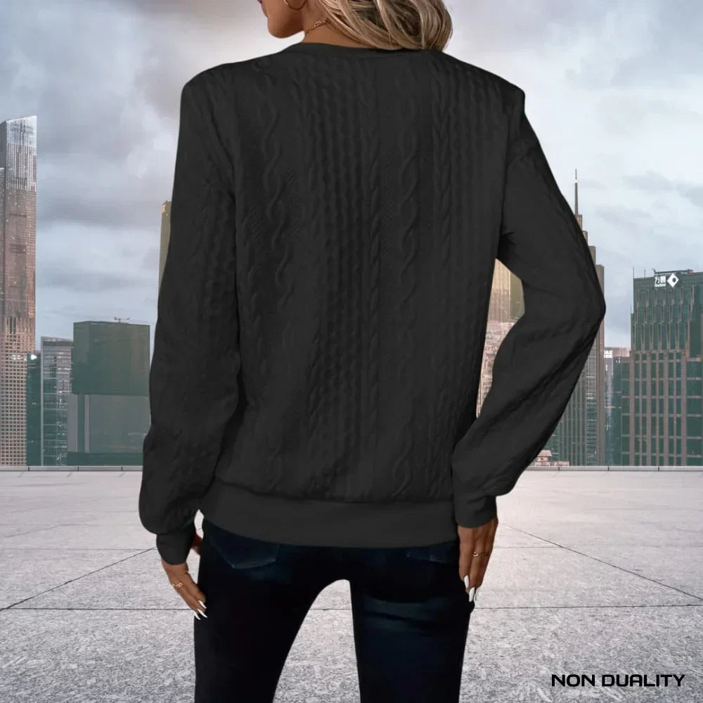 Non-Duality Zip-Up Sweater |