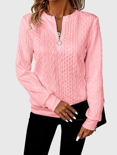 Clara | Sweater with Zipper