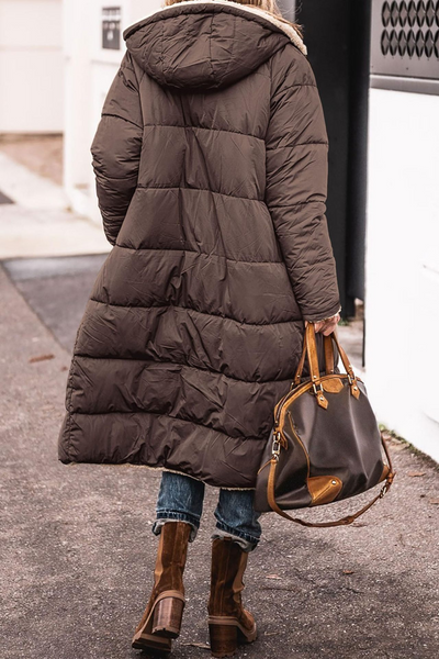 Johna | Luxe Reversible Sherpa Coat