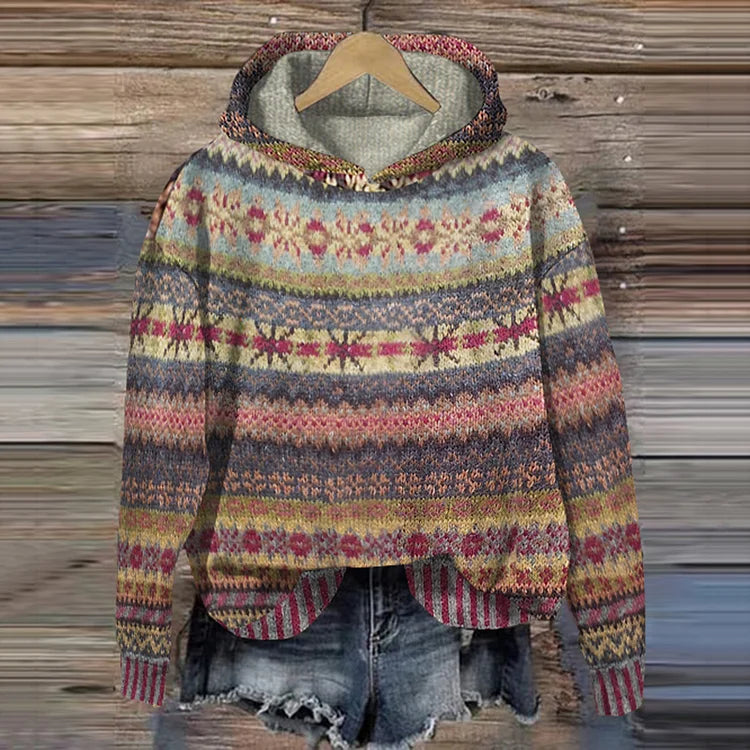 Liora | Cozy Ethno Sweater