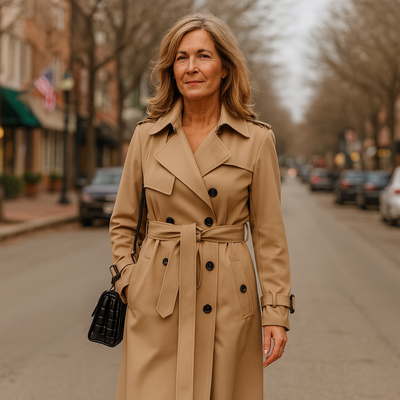Jane - Comfortable Trench Coat