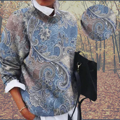 Jessie | Printed Pullover Sweater