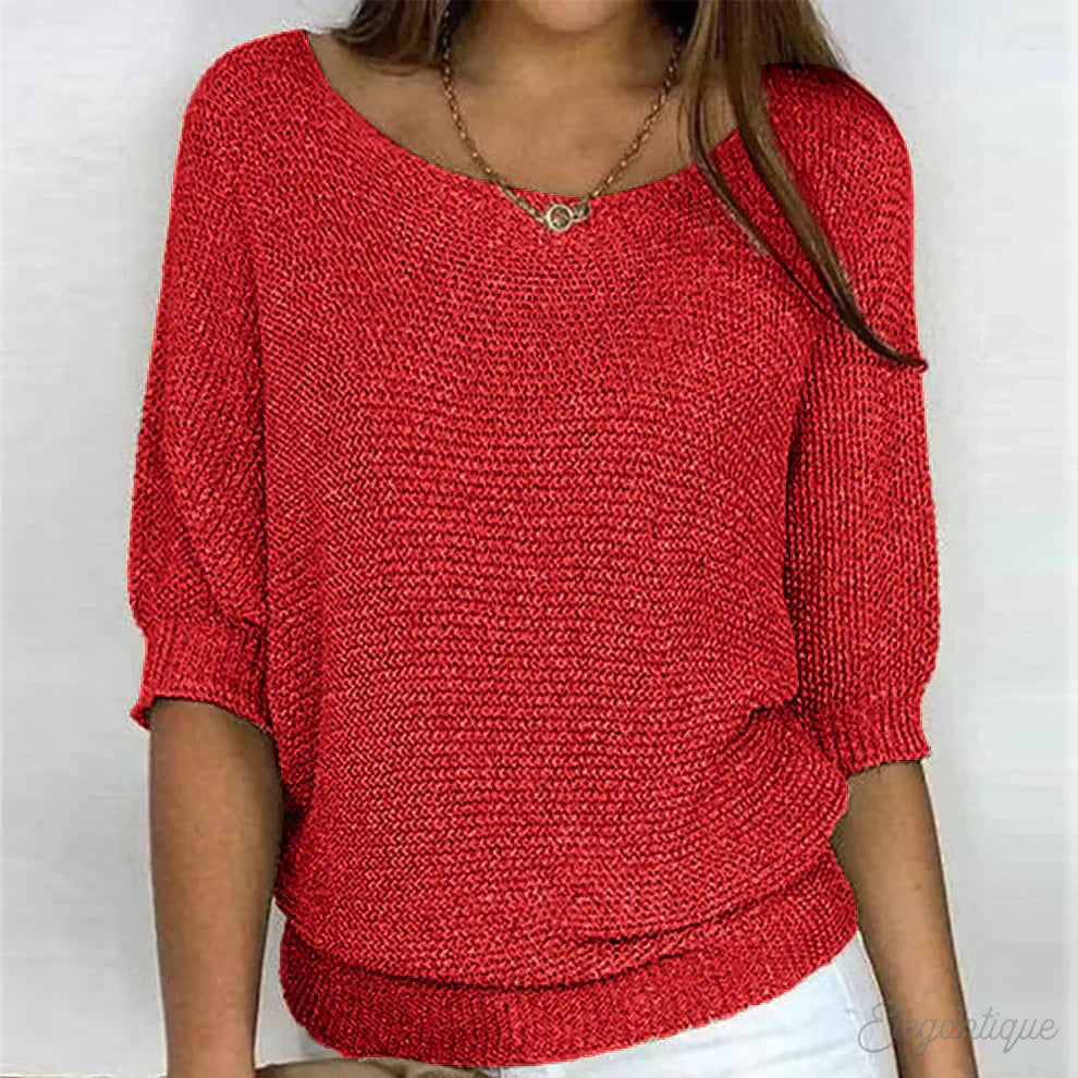 Luigia | Elegant Knit Sweater