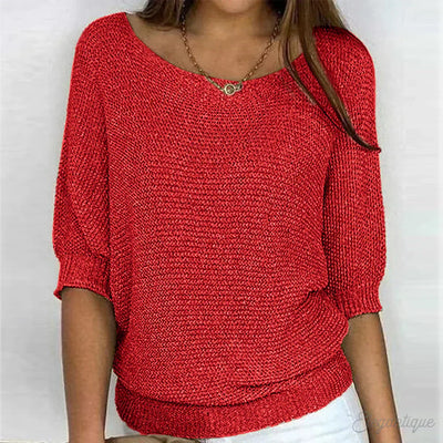 Luigia | Elegant Knit Sweater