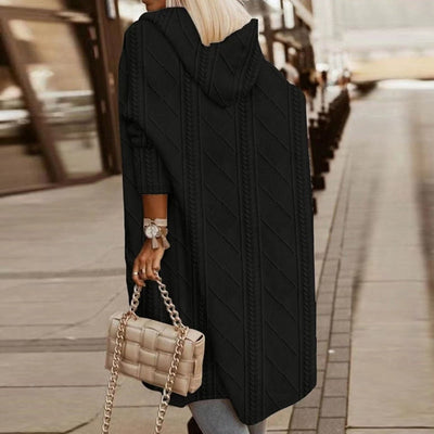 Jelone | Extended Length Hooded Cardigan